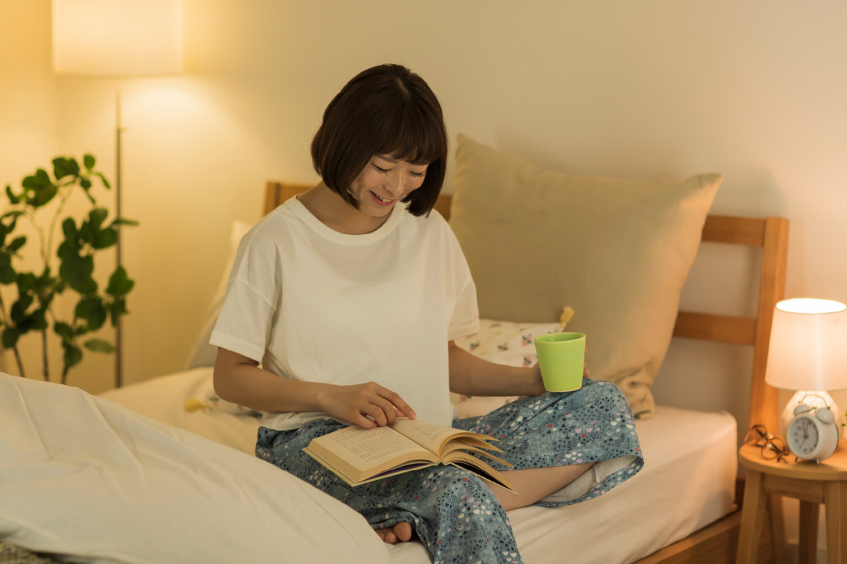 お茶時間 × 睡眠の質 × 檸檬（レモン）